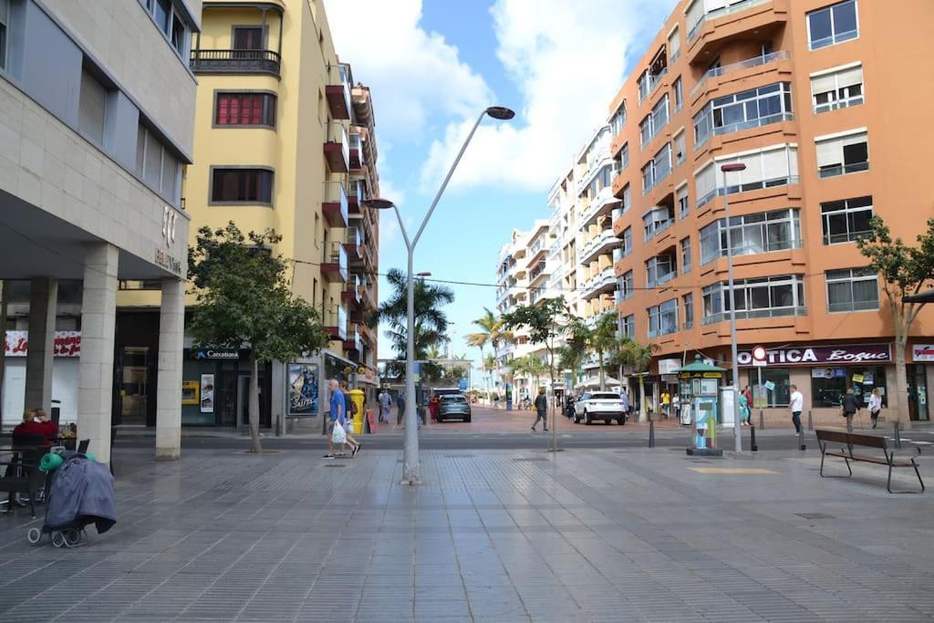 Pasarela Las Canteras - Playa Las Canteras لاس بالماس دي غران كاناريا المظهر الخارجي الصورة